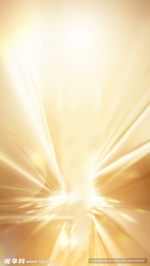 金色光效背景