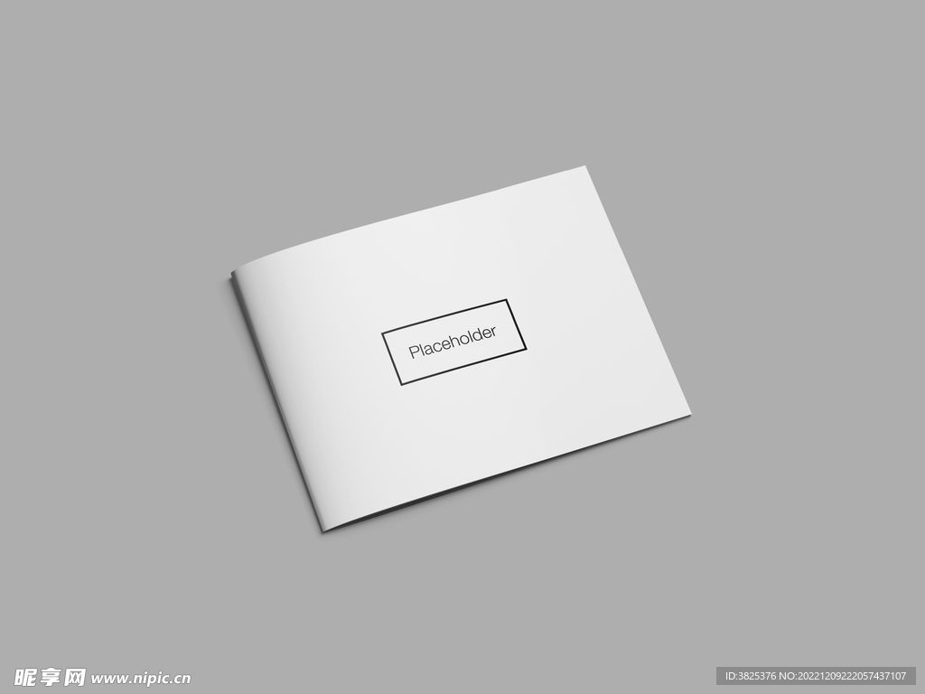 横向手册样机模板