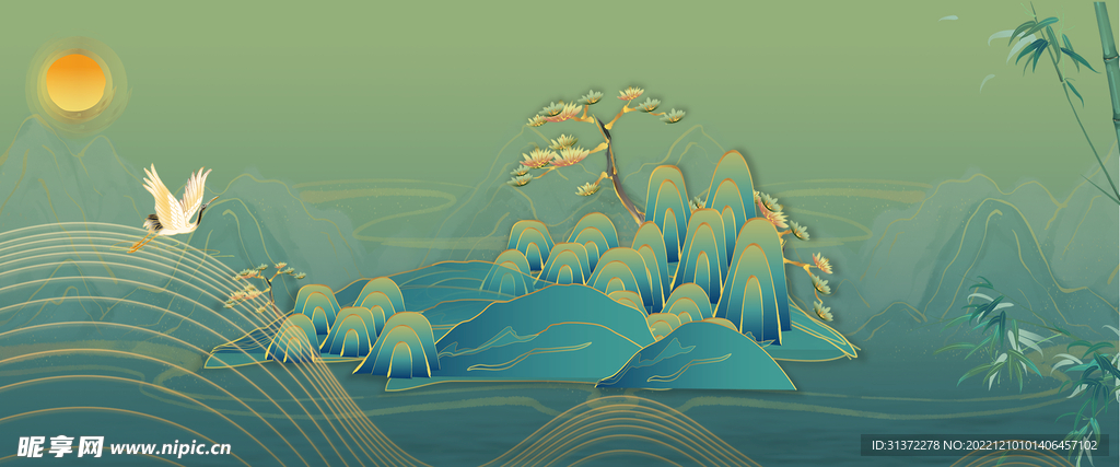 国潮祥云设计图片