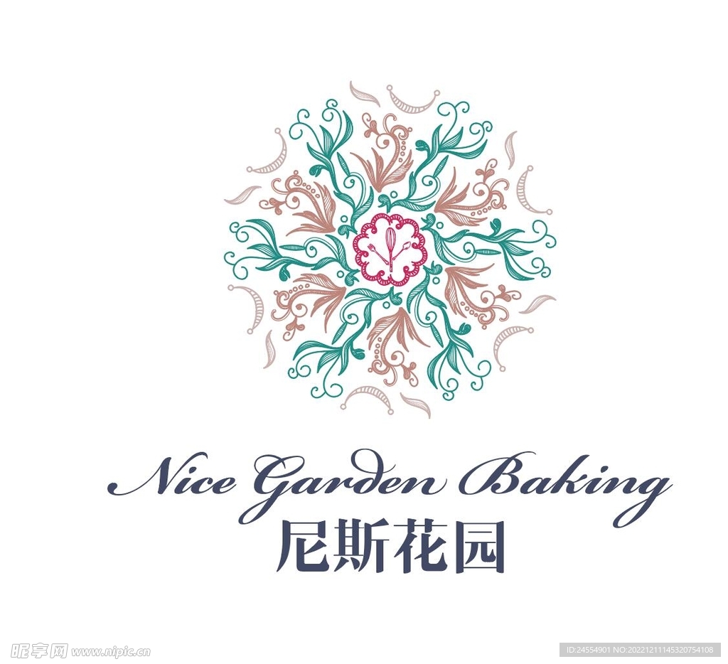 尼斯花园矢量LOGO