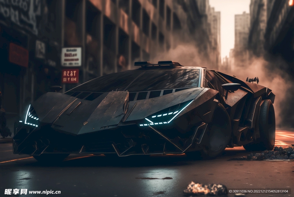 朋克风超跑壁纸