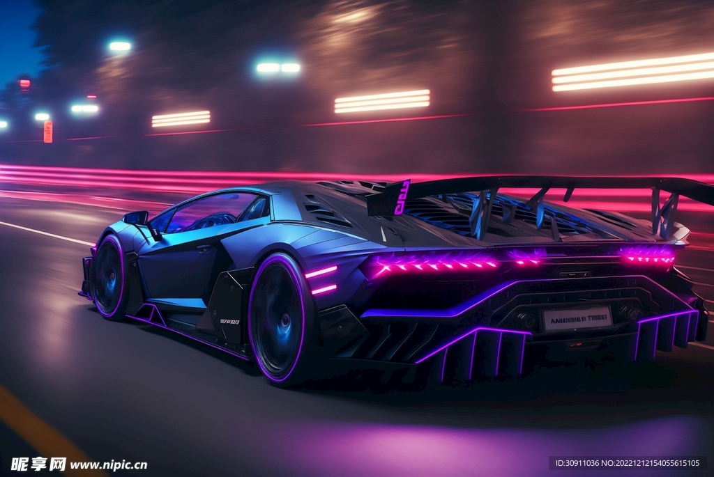 朋克风跑车壁纸