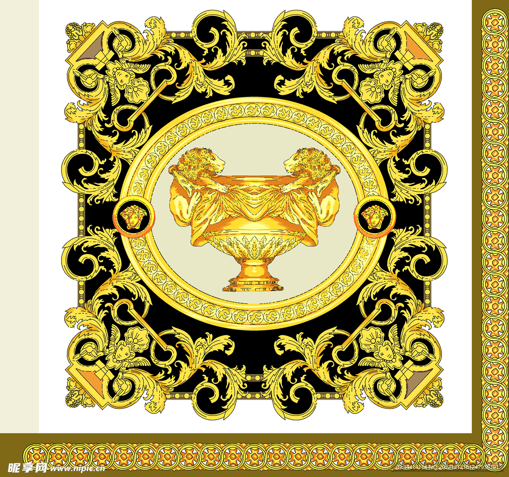 大牌 方巾 范思哲