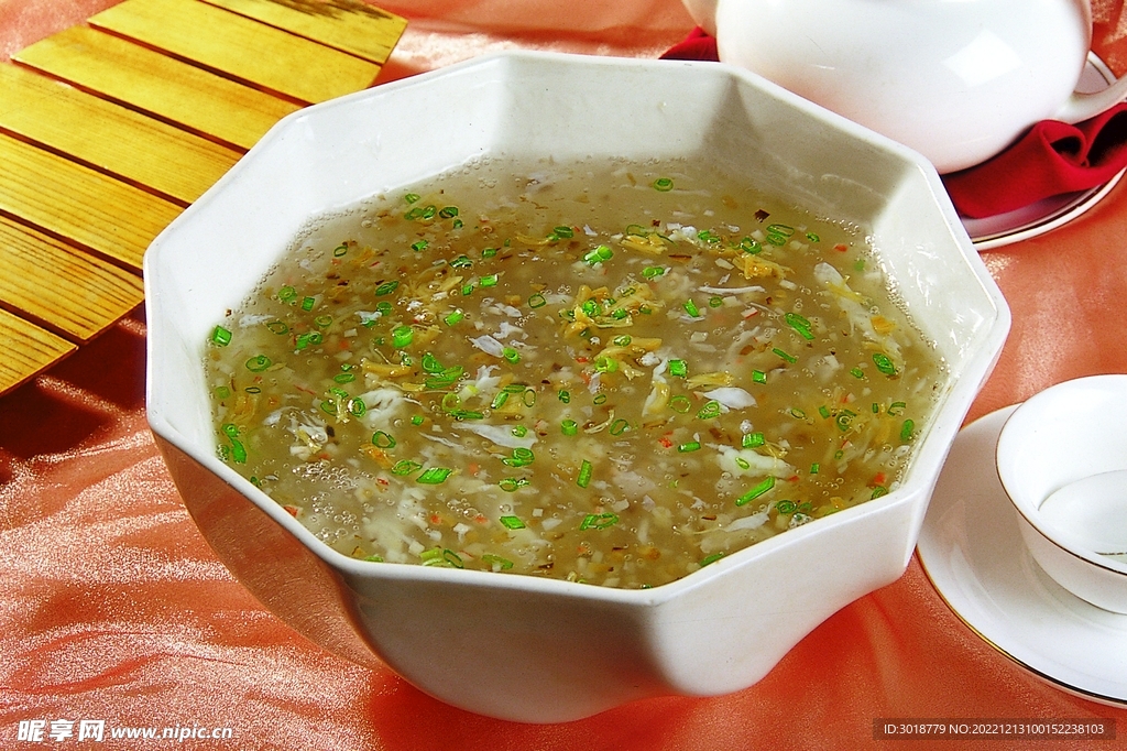 七彩海鲜瑶柱羹