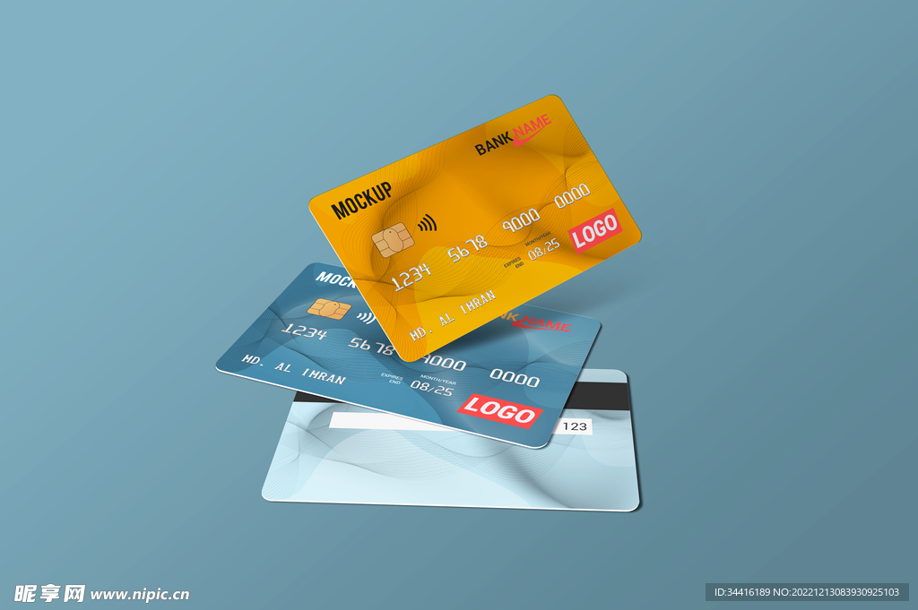 银行卡样机