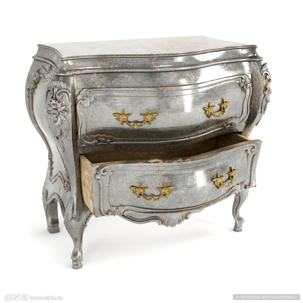 C4D模型 装饰桌子  