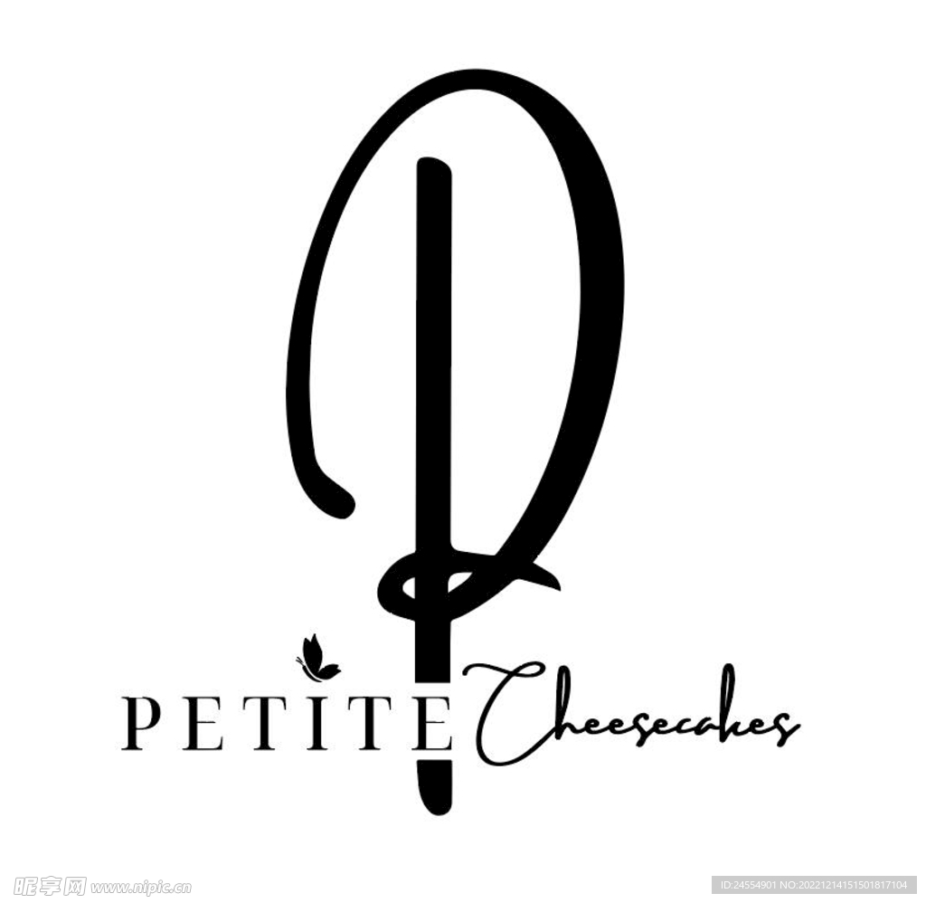 高清LOGOpetiet蛋糕