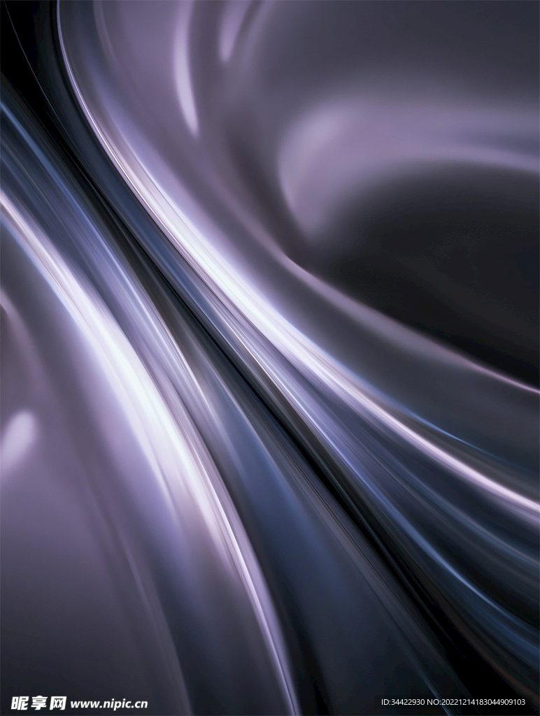 灰色液态金属底纹