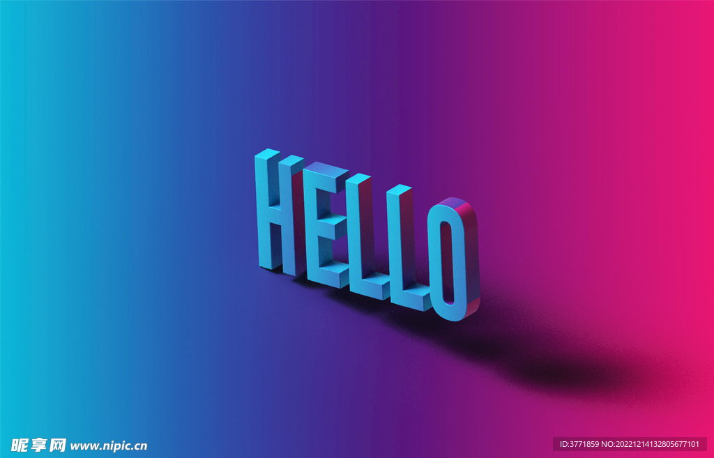 高端立体字体设计