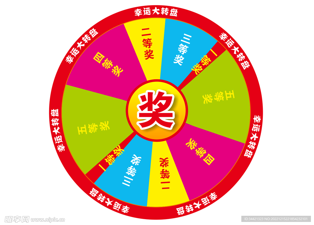 幸运大转盘抽奖