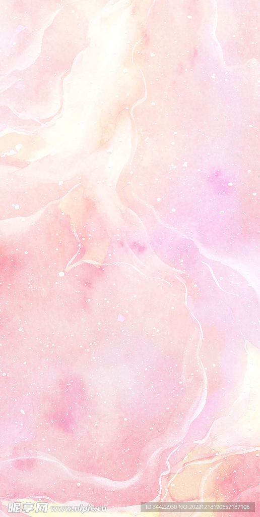 粉色梦幻彩云背景