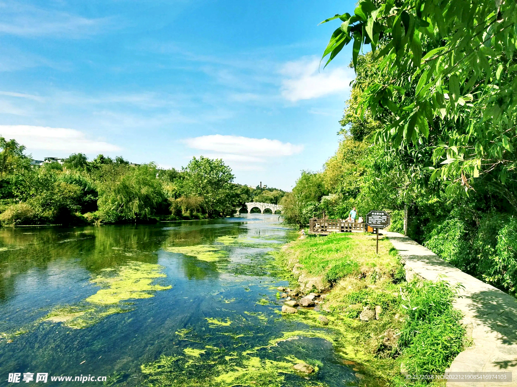 贵州花溪十里河滩湿地