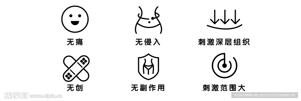 盆底门诊 医疗标识 医疗元素