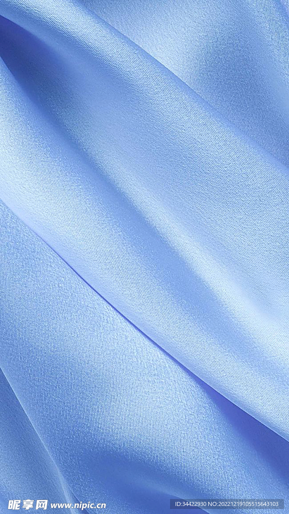 蓝色丝绸质感