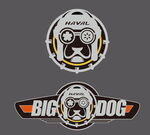 大狗专属车标
