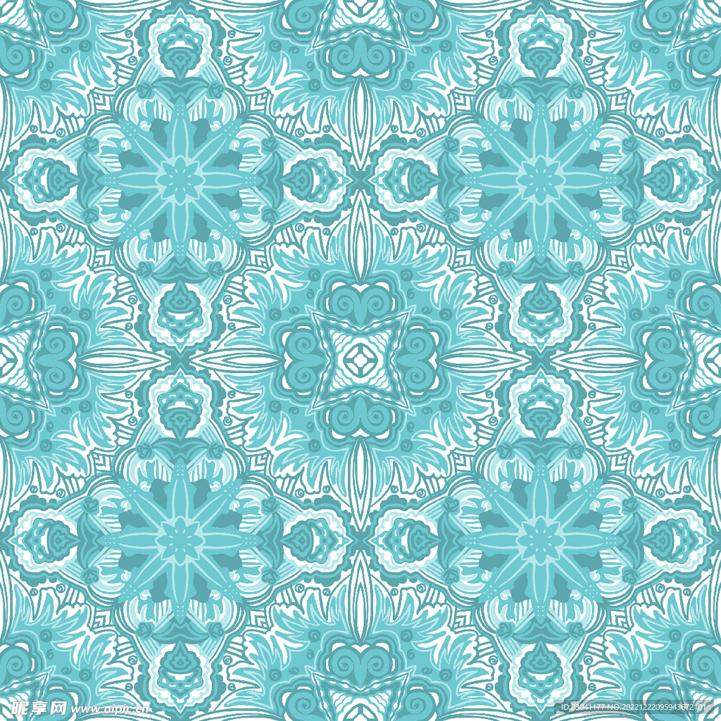 民族风几何图案