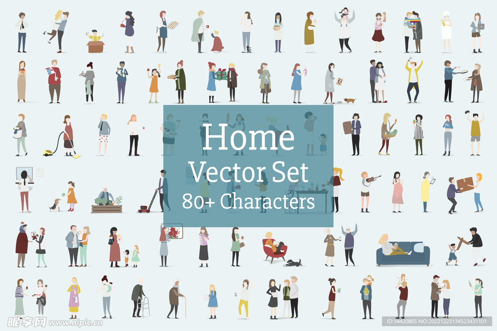 各行业卡通人物