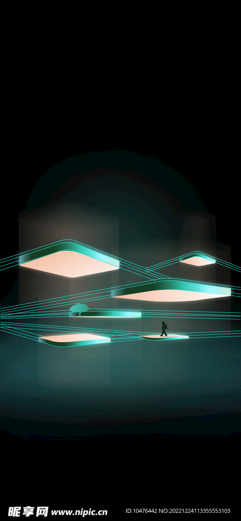 元宇宙创意海报