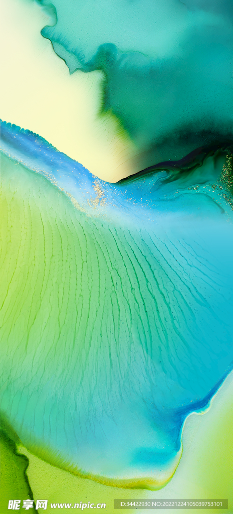 绿色渐变纹理背景