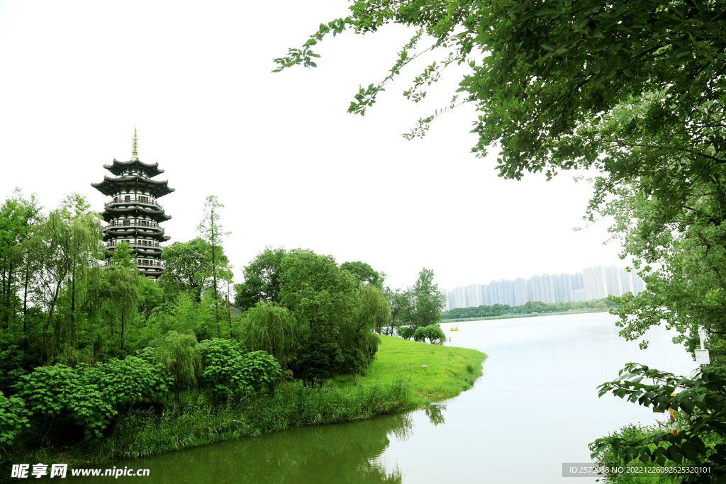 湖南长沙洋湖湿地公园