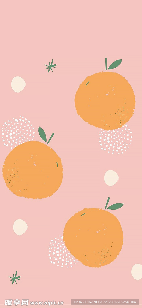 小清新 水果 背景 