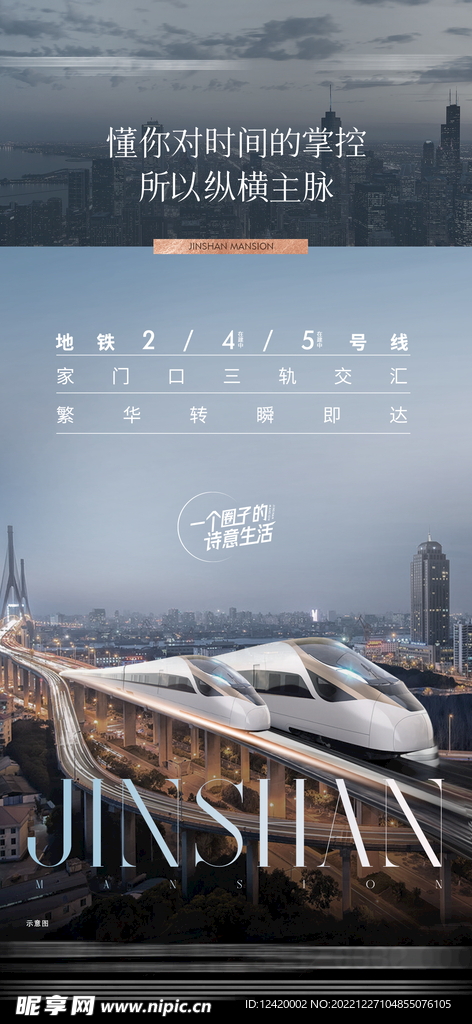 地产区域配套地铁价值微单