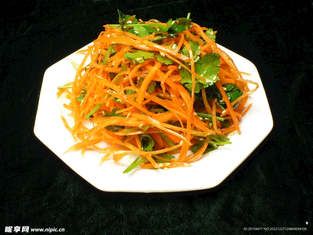 香拌胡萝卜丝