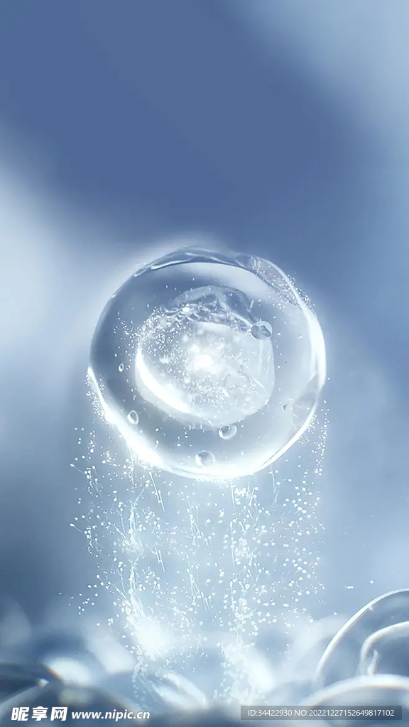 水珠背景