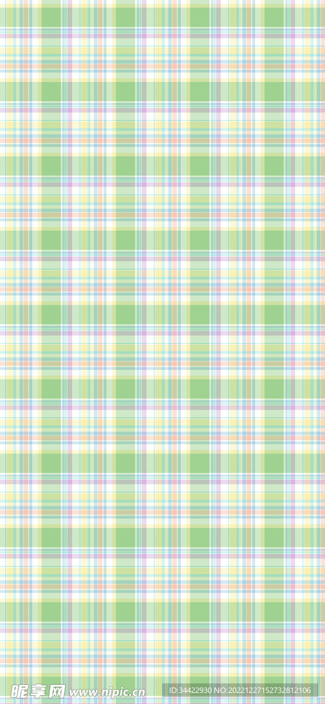 糖果色系格子
