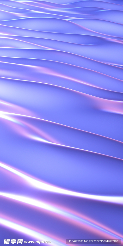紫色渐变波纹