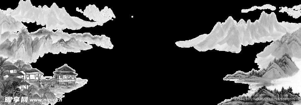 水墨山水