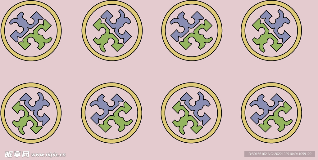 乱花  数码  设计