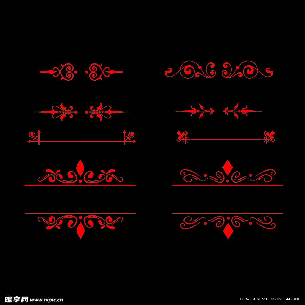 欧式花纹 古典 纹路