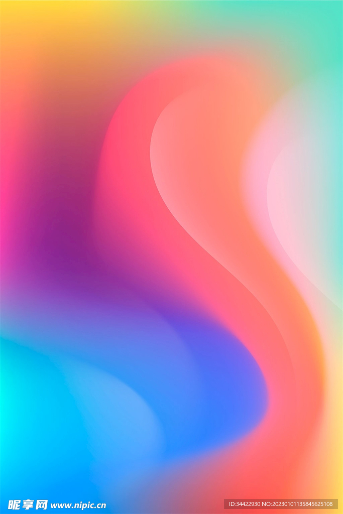 彩色渐变背景