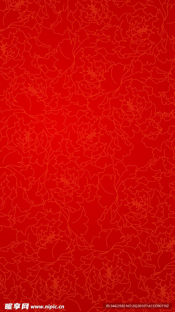 红色中国风背景