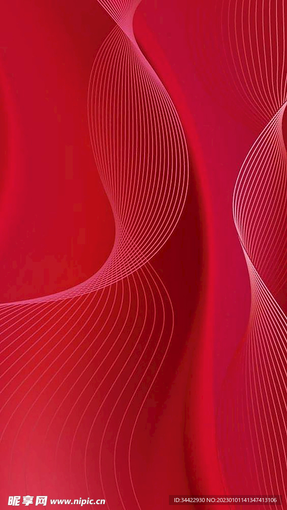 红色线性纹理背景