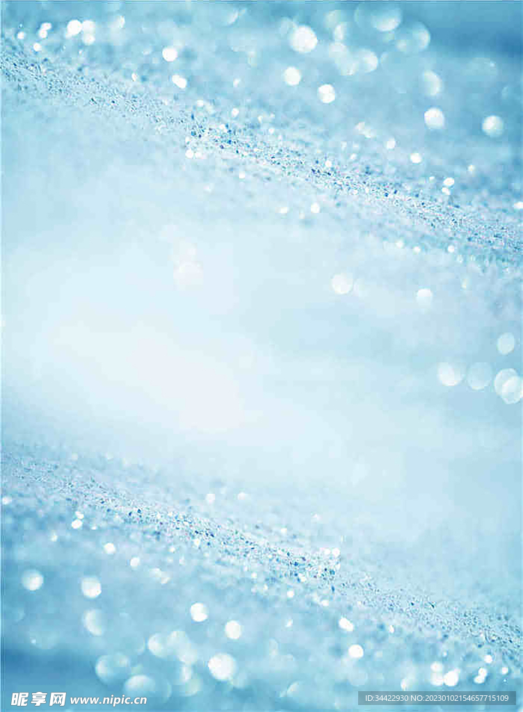 蓝色水晶钻石背景