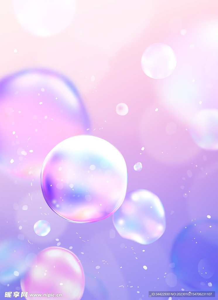 泡泡背景