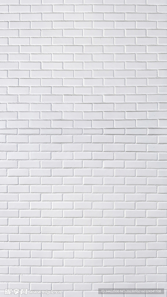 白色砖墙