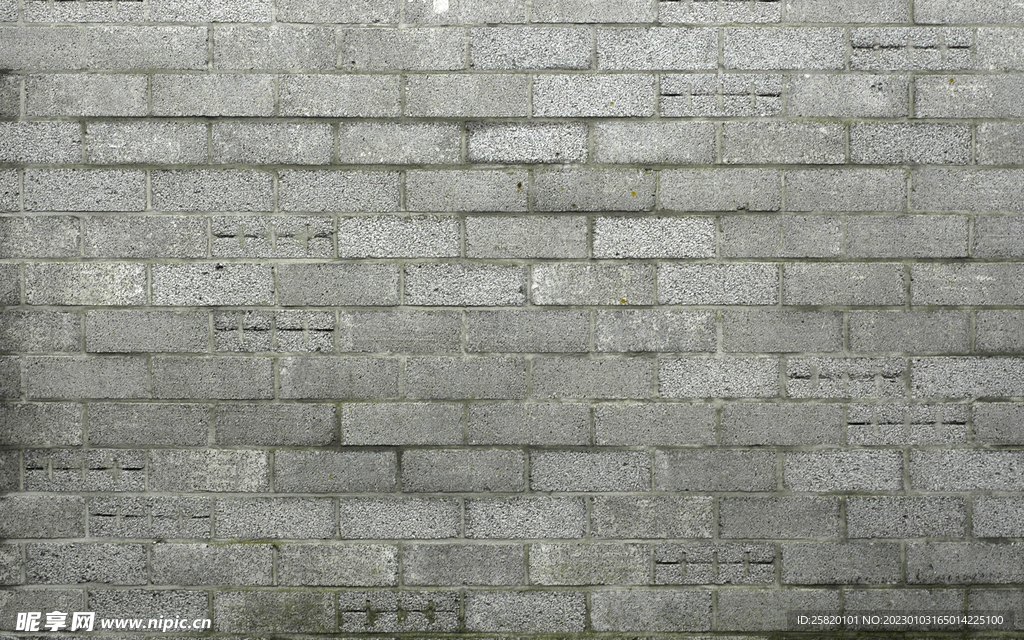 灰色墙砖