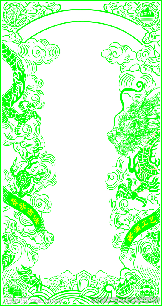 龙图外框