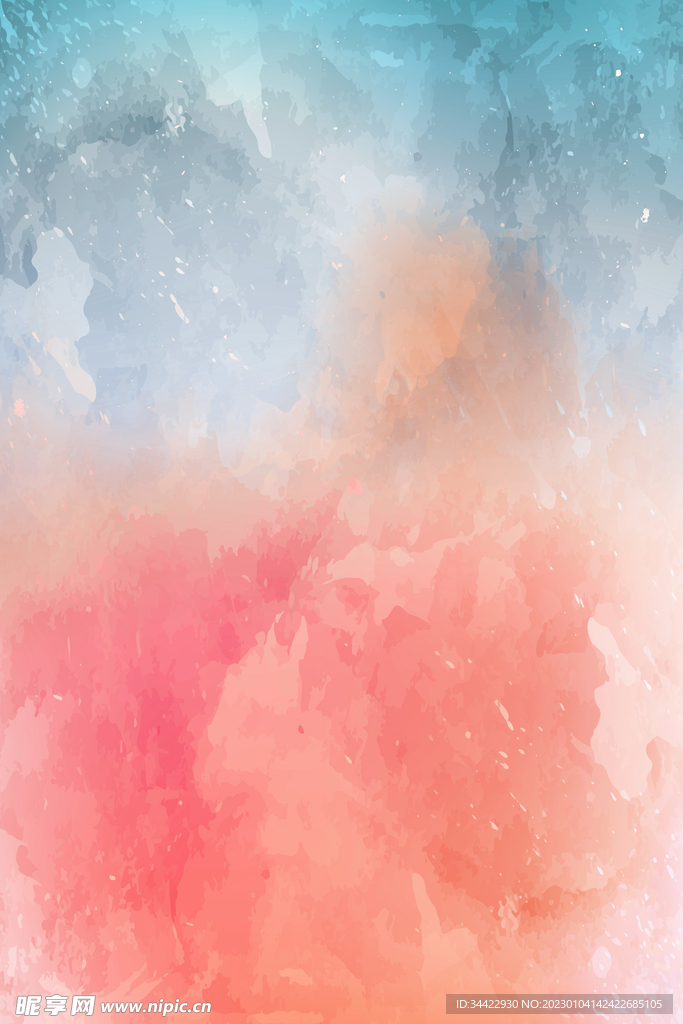 水彩渐变油画背景
