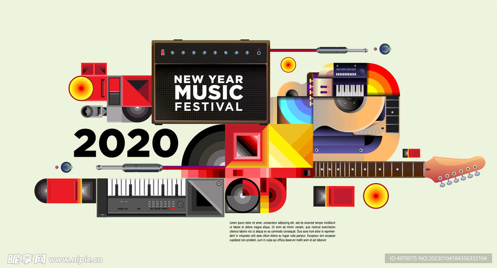 潮流音乐海报系列