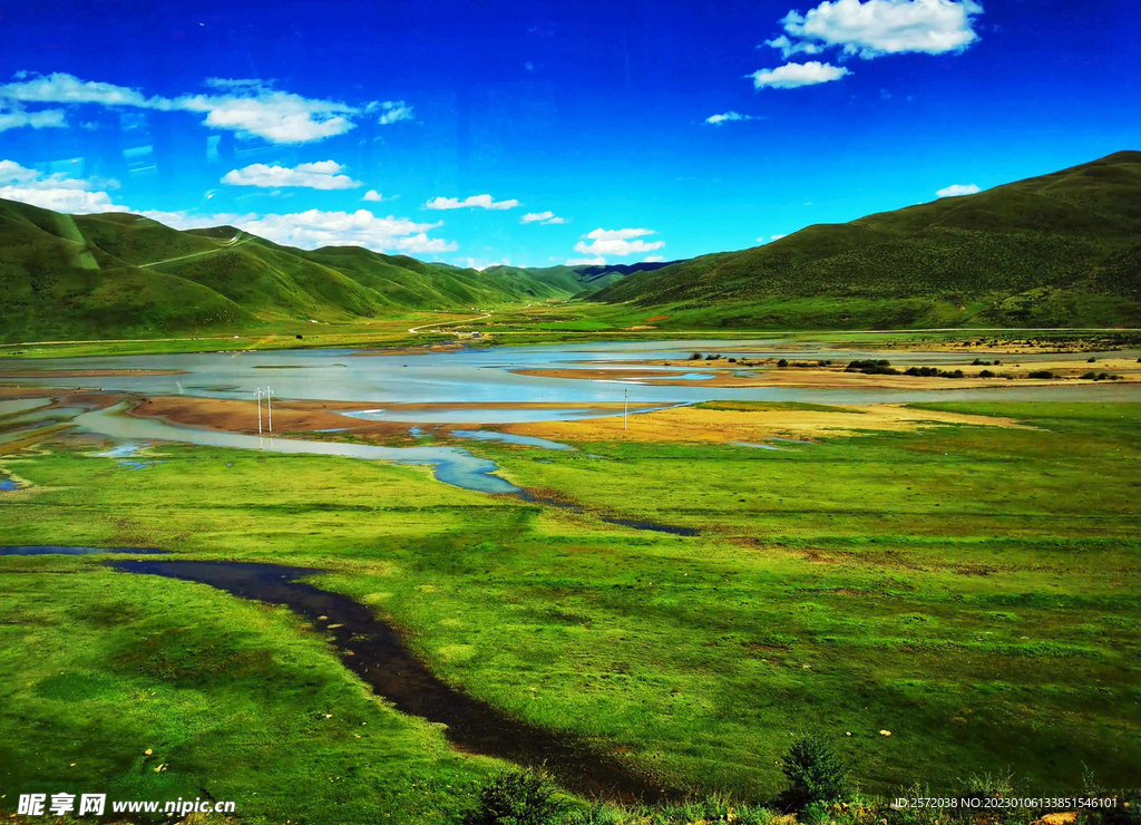 甘肃阿万仓湿地