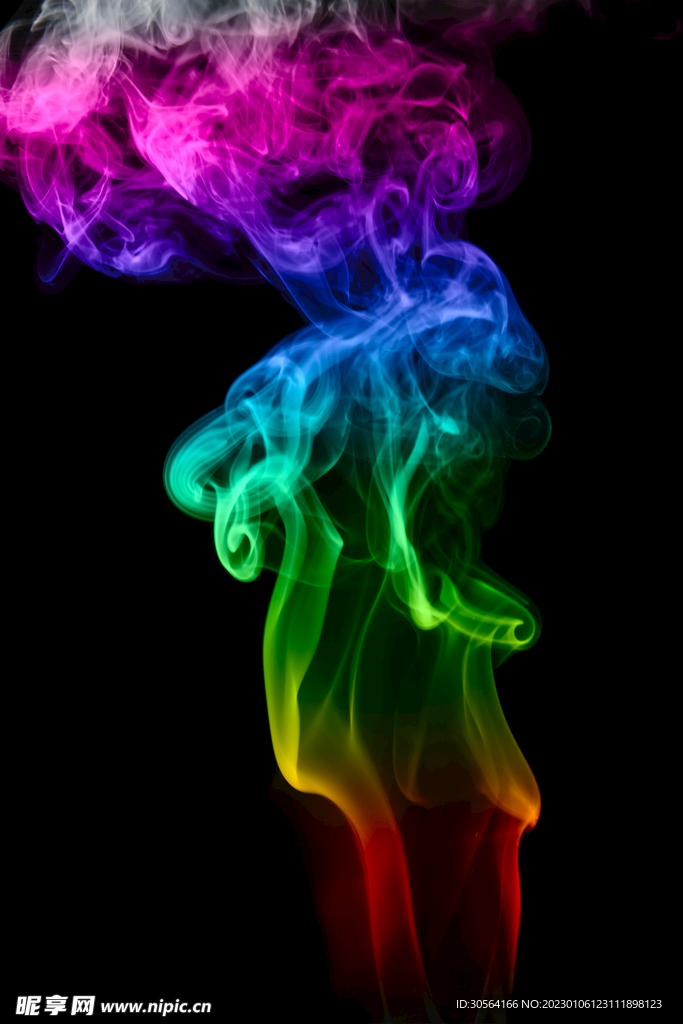 烟雾彩色