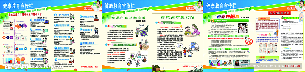 健康教育宣传栏