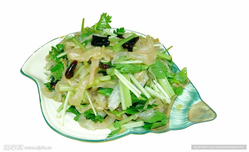 香芹拌蜇丝