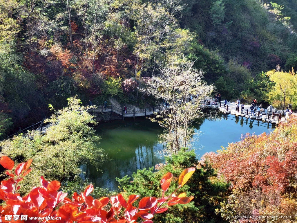 济南九如山瀑布群景区
