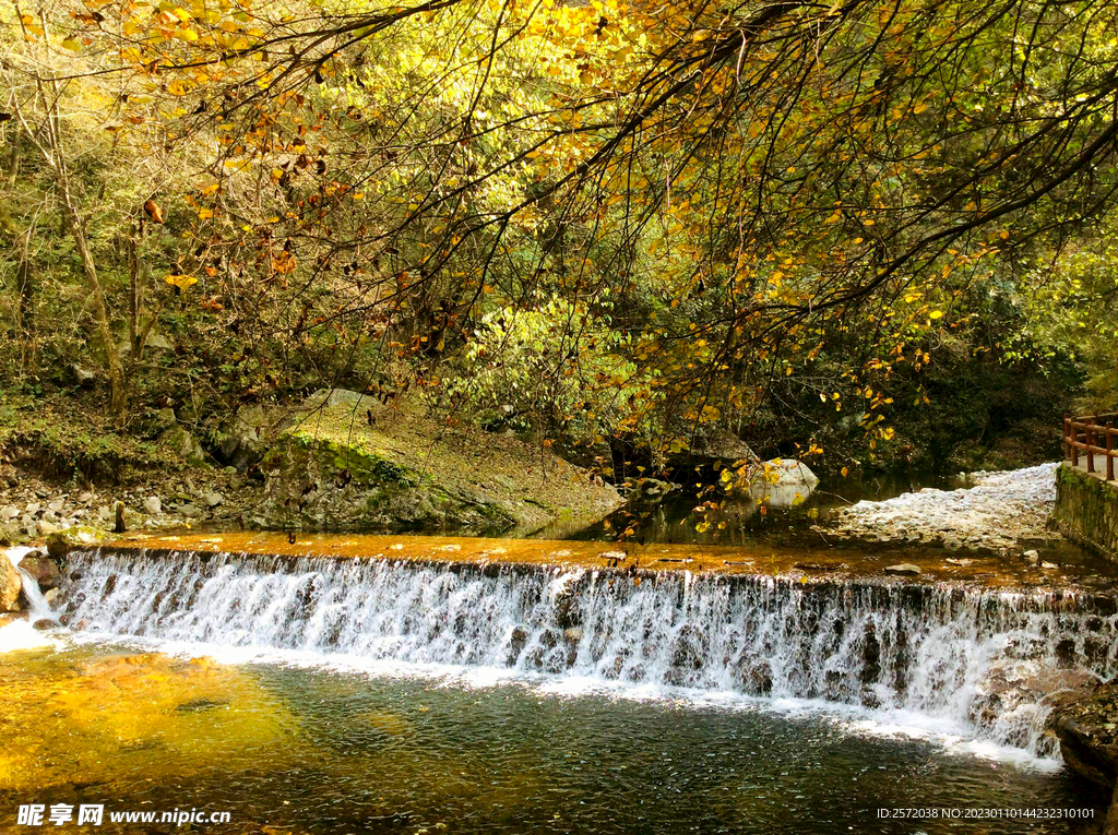 济南九如山瀑布群景区