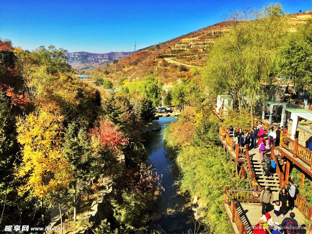 济南九如山瀑布群景区